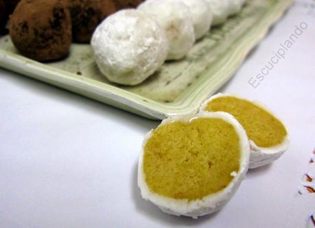 TRUFAS DE MASCARPONE TRUFAS DE MASCARPONE