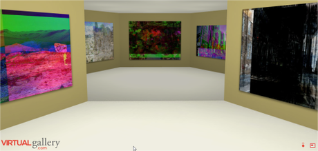 Montando su primera exposición con Art Gallery Manuel Pérez Durán: Sinergia artística. hábitats del mundo