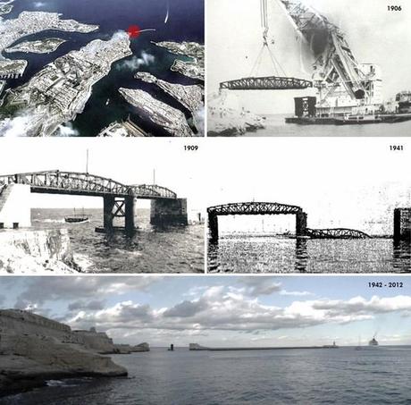 Arenas & Asociados reconstruye la histórica pasarela del Dique de St. Elmo en La Valeta, Malta. 2 pasarela st elmo