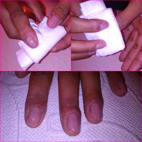 Hidratación de la uña Hidratación de la uña