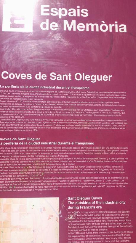 Las cuevas de Sant Oleguer de Sabadell (Barcelona)