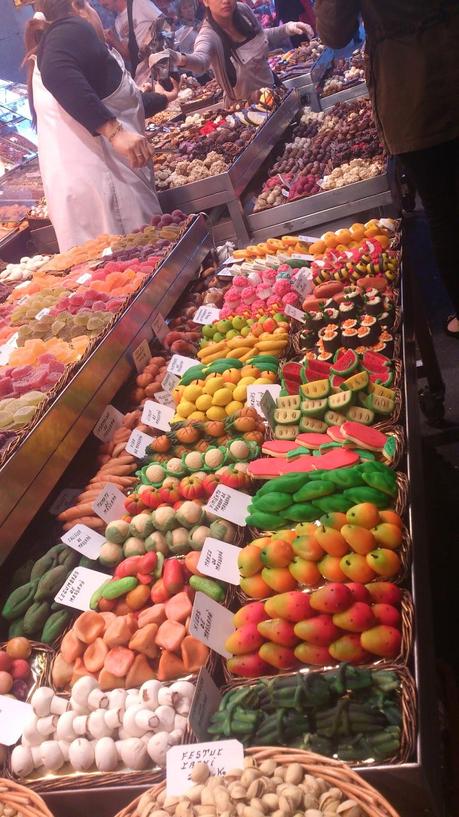 Mercado de La Boquería, Rambla de Barcelona Mercado de La Boquería, Rambla de Barcelona