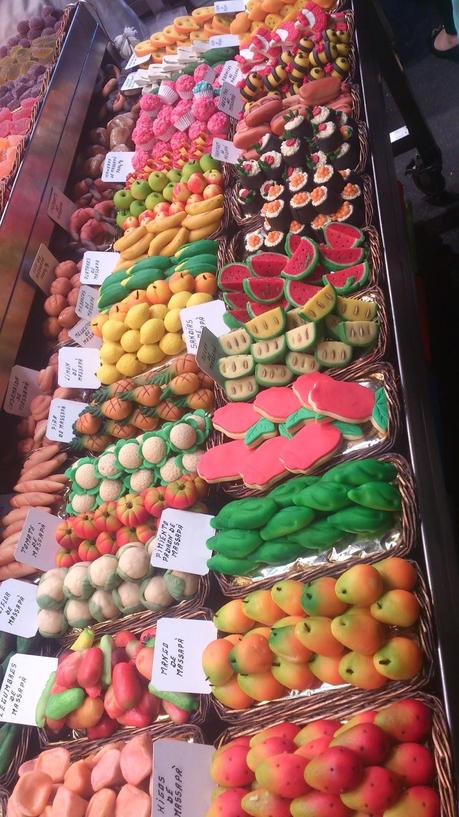 Mercado de La Boquería, Rambla de Barcelona Mercado de La Boquería, Rambla de Barcelona