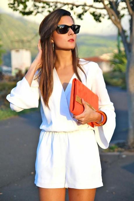 White Playsuit by IvyRevel White Playsuit by IvyRevel