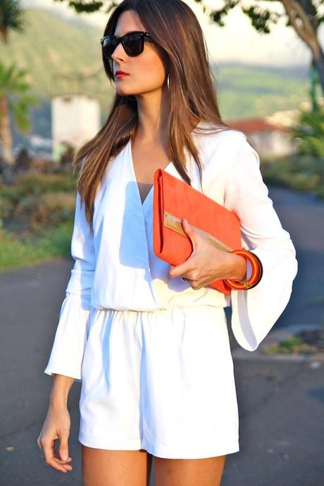 White Playsuit by IvyRevel White Playsuit by IvyRevel