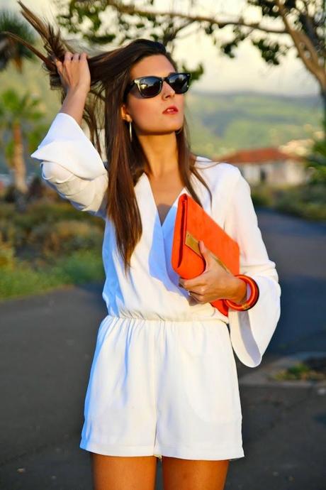 White Playsuit by IvyRevel White Playsuit by IvyRevel