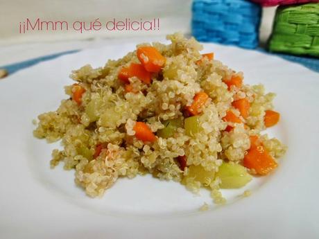 QUINOA CON VERDURAS QUINOA CON VERDURAS