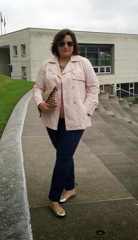 A mi estilo: Trench rosa A mi estilo: Trench rosa