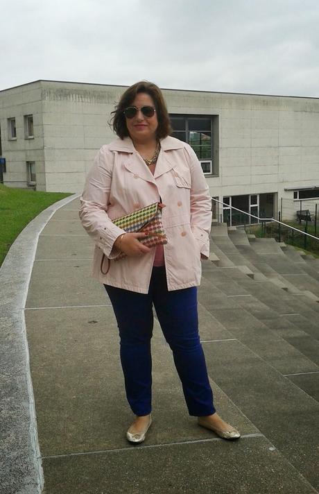 A mi estilo: Trench rosa A mi estilo: Trench rosa