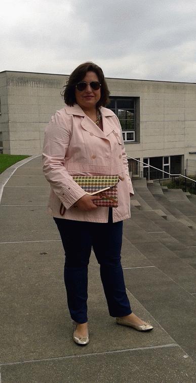 A mi estilo: Trench rosa A mi estilo: Trench rosa