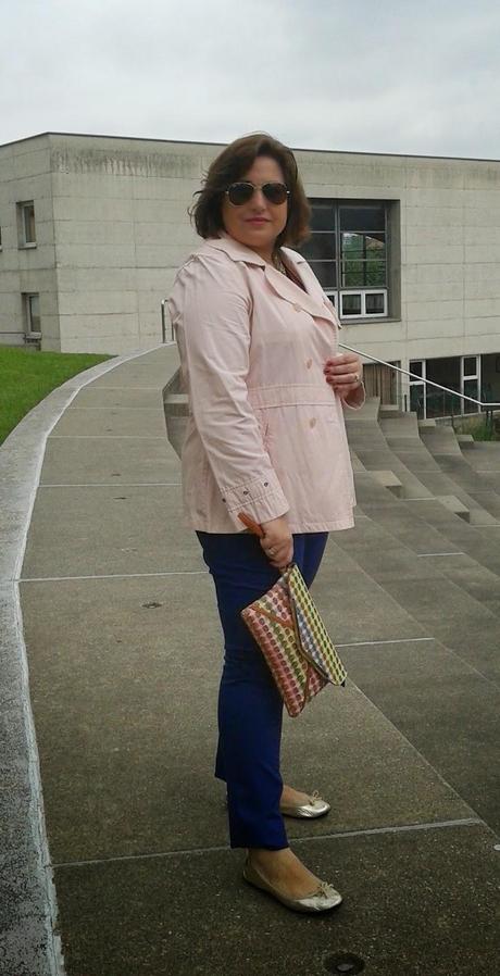 A mi estilo: Trench rosa A mi estilo: Trench rosa