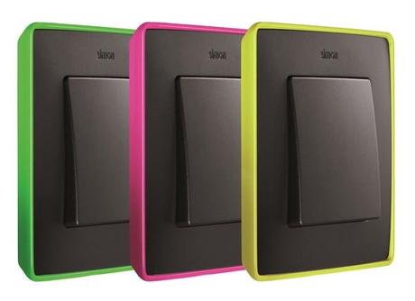 Simon lanza los interruptores flúor en la colección Detail 82 FLUOR_SIMON