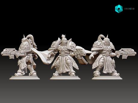 Legio Praetoriana 2 de Kabuki Models lista en 3D Legio Praetoriana 2 de Kabuki Models lista en 3D