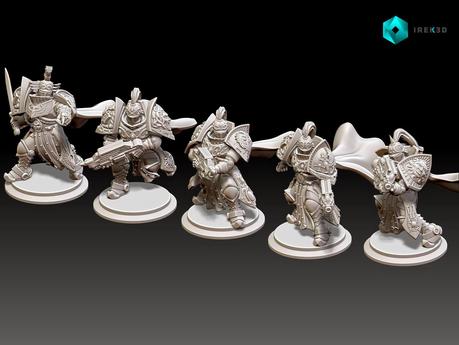 Legio Praetoriana 2 de Kabuki Models lista en 3D Legio Praetoriana 2 de Kabuki Models lista en 3D