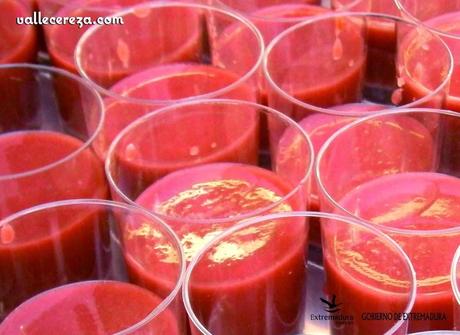 Gazpacho de cerezas Gazpacho de cerezas