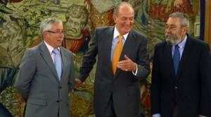 Méndez y Toxo se han apresurado a apoyar a Juan Carlos y a Felipe VI