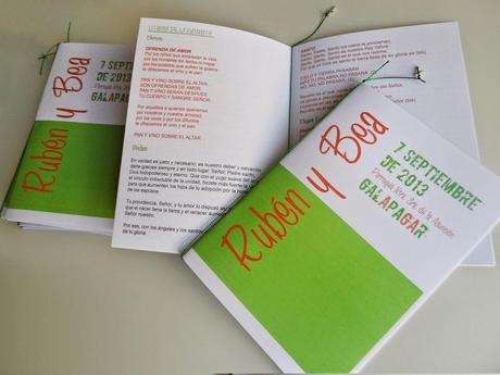 Misales para Boda Religiosa o Programas de Boda Civil Misales para Boda Religiosa o Programas de Boda Civil