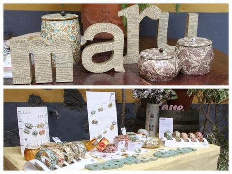 Bisutería con material reciclado by “Maru” collage maru