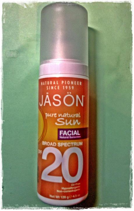 Review: Protector solar facial de JASON