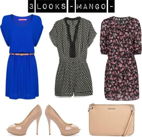 3 looks MANGO