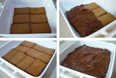 Tarta de chocolate con galletas, la típica y mítica tarta de cumpleaños Tarta de chocolate con galletas, la típica y mítica tarta de cumpleaños