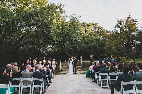 Una boda en tonos rosas y dorados