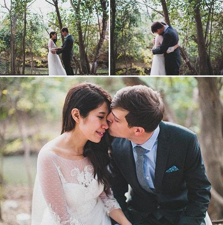 Una boda en tonos rosas y dorados