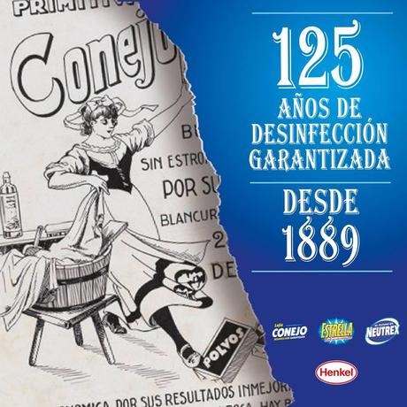 125 años de lejía en los hogares españoles lejia, conejo, estrella, neutrex, hogar, higiene, blog soloyo, henkel iberica