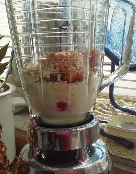 Smoothie saludable de Fresas Smoothie saludable de Fresas