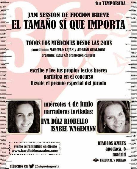 Jam Session de Ficción Breve en Diablos Azules Jam Session de Ficción Breve en Diablos Azules