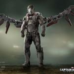 Diseño conceptual del Halcón para Capitán América: El Soldado de Invierno