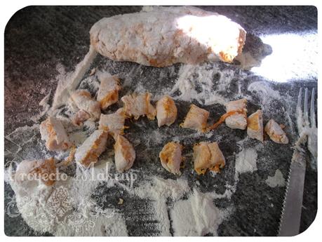 Receta: Ñoquis de calabaza. Receta: Ñoquis de calabaza.