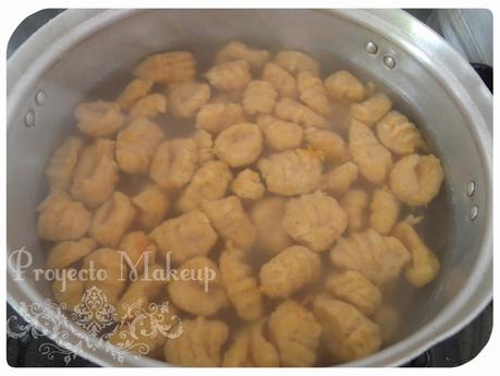 Receta: Ñoquis de calabaza. Receta: Ñoquis de calabaza.