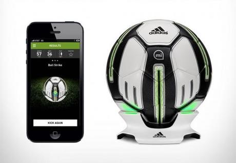 miCoach :: pelota inteligente con app de Adidas