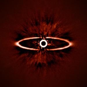 Anillo polvo de estrella HR 4796A