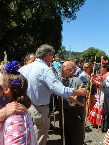 La hermandad en la Romería de la Divina Pastora de Aracena