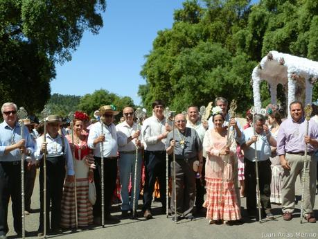 La hermandad en la Romería de la Divina Pastora de Aracena