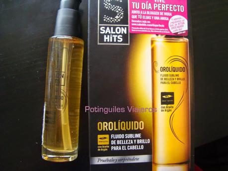 Oro Líquido en el pelo Oro Líquido en el pelo