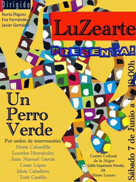 Un Perro Verde por Manu Medina. Un Perro Verde por Manu Medina.
