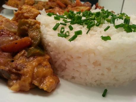 Arroz basmati con leche de coco de Jamie Oliver Arroz basmati con leche de coco de Jamie Oliver