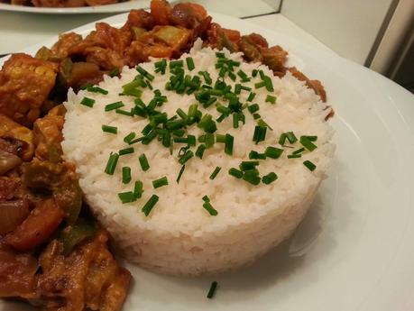 Arroz basmati con leche de coco de Jamie Oliver Arroz basmati con leche de coco de Jamie Oliver