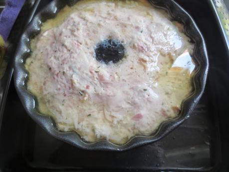 Pastel de pollo light