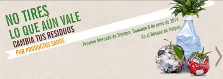 Gr3enarmy: Mercado de intercambio, cambia tus residuos reciclables por ¿verduras? mercado del trueque