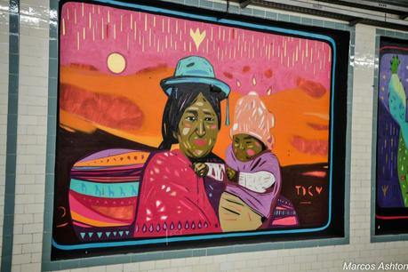 Arte en el subte I  /  Art in the Subway I