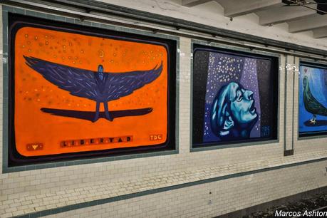 Arte en el subte I  /  Art in the Subway I