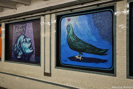 Arte en el subte I  /  Art in the Subway I