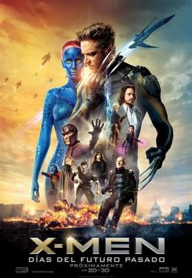 Estrenos del 6 de Junio de 2014 X-Men Dias del futuro pasado poster españa