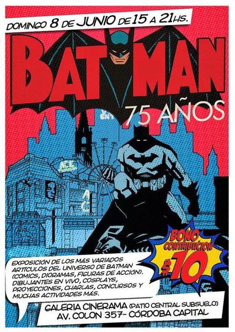 BATMAN 75 AÑOS: Encuentro de fans en Córdoba