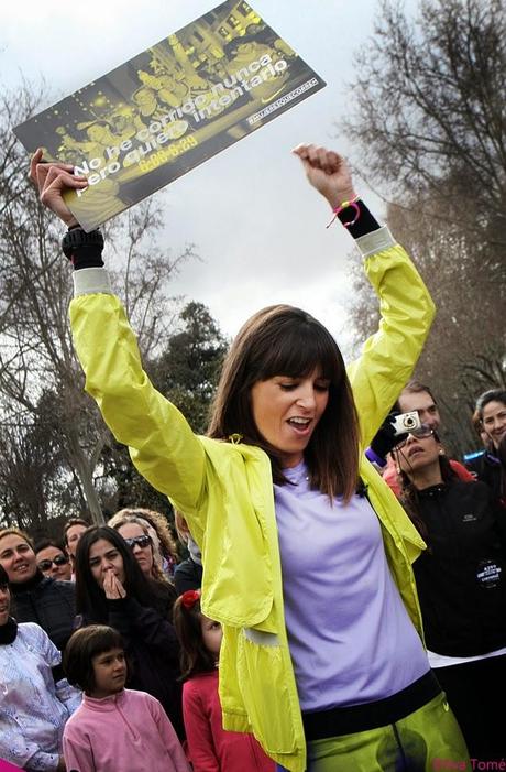 Lecturas fit-recomendadas Cristina Mitre en una de las quedadas de Mujeres que corren