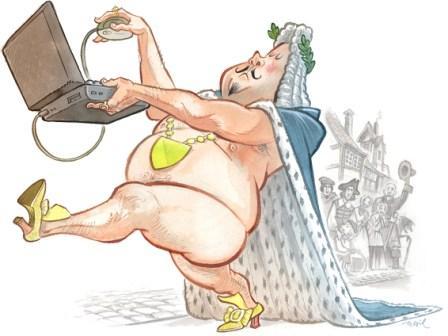 Censuras, monarquías y las costuras del sistema emperador-va-desnudo